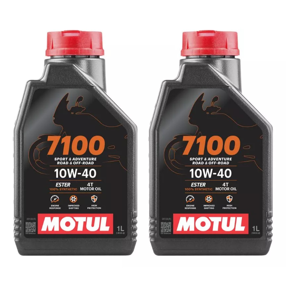 KIT 2 OLEO MOTUL 7100 4T 10W40 SL SINTETICO em Oferta na Shopee