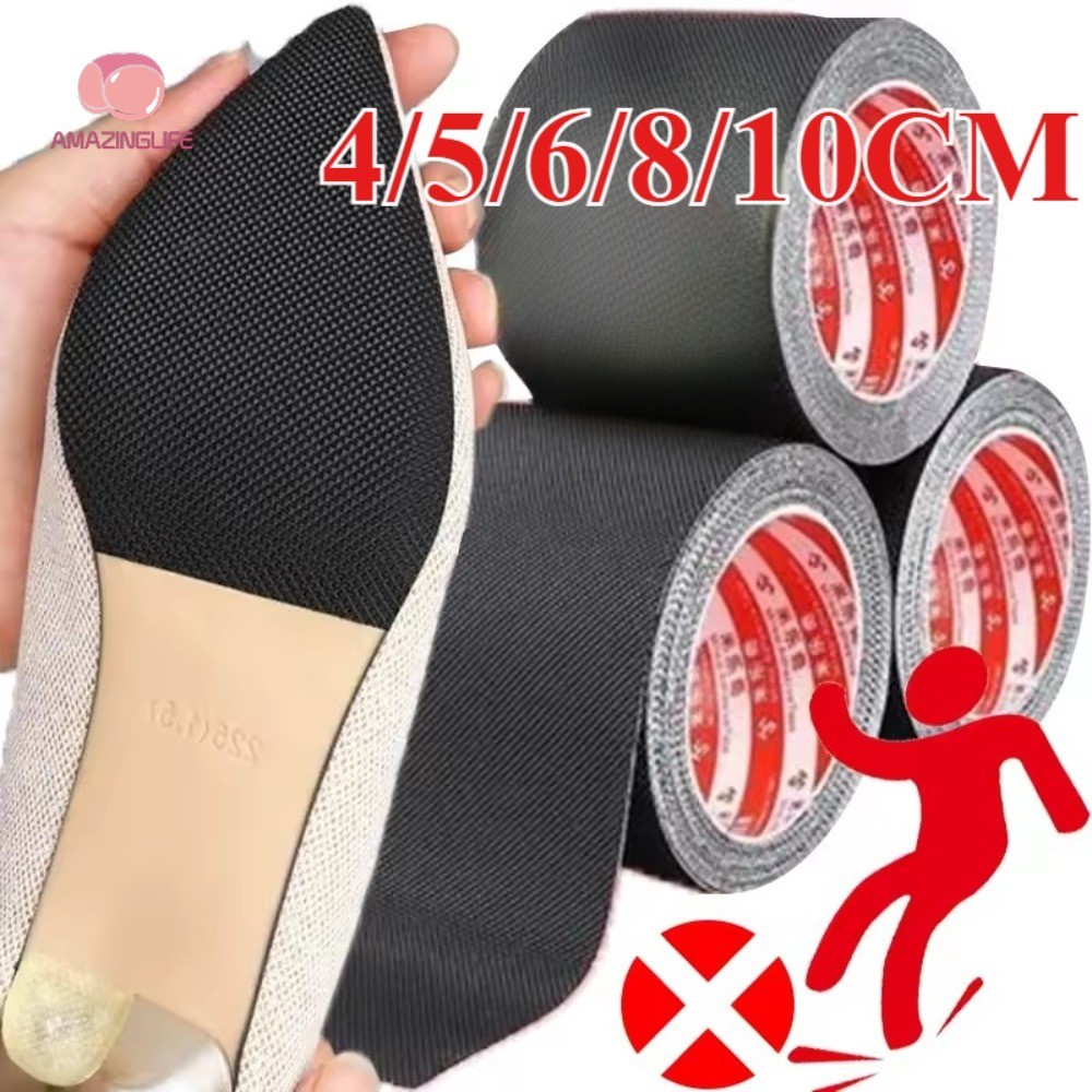 Adesivo Antiderrapante Cortável Autoadesivo Resistente Ao Desgaste Com Sola-De Remendo De Reparo Para Redução De Ruído E
