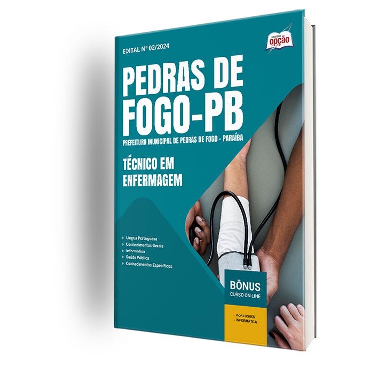 Apostila Prefeitura de Pedras de Fogo - PB  - Técnico em Enfermagem