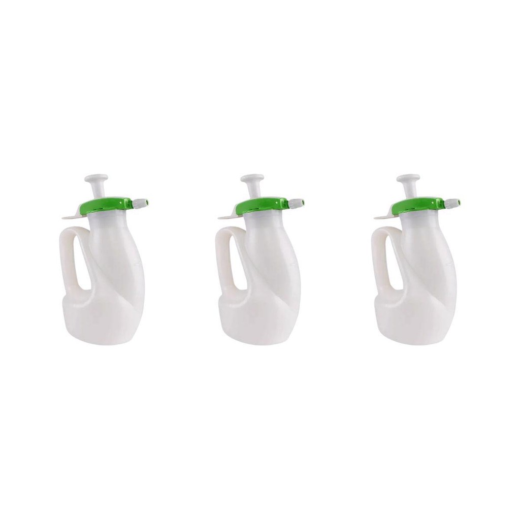 KIT 3 UNIDADES - GUARANY PULVERIZADOR COMPRESSAO PREVIA BRANCO PCP-1P 1,2 LT