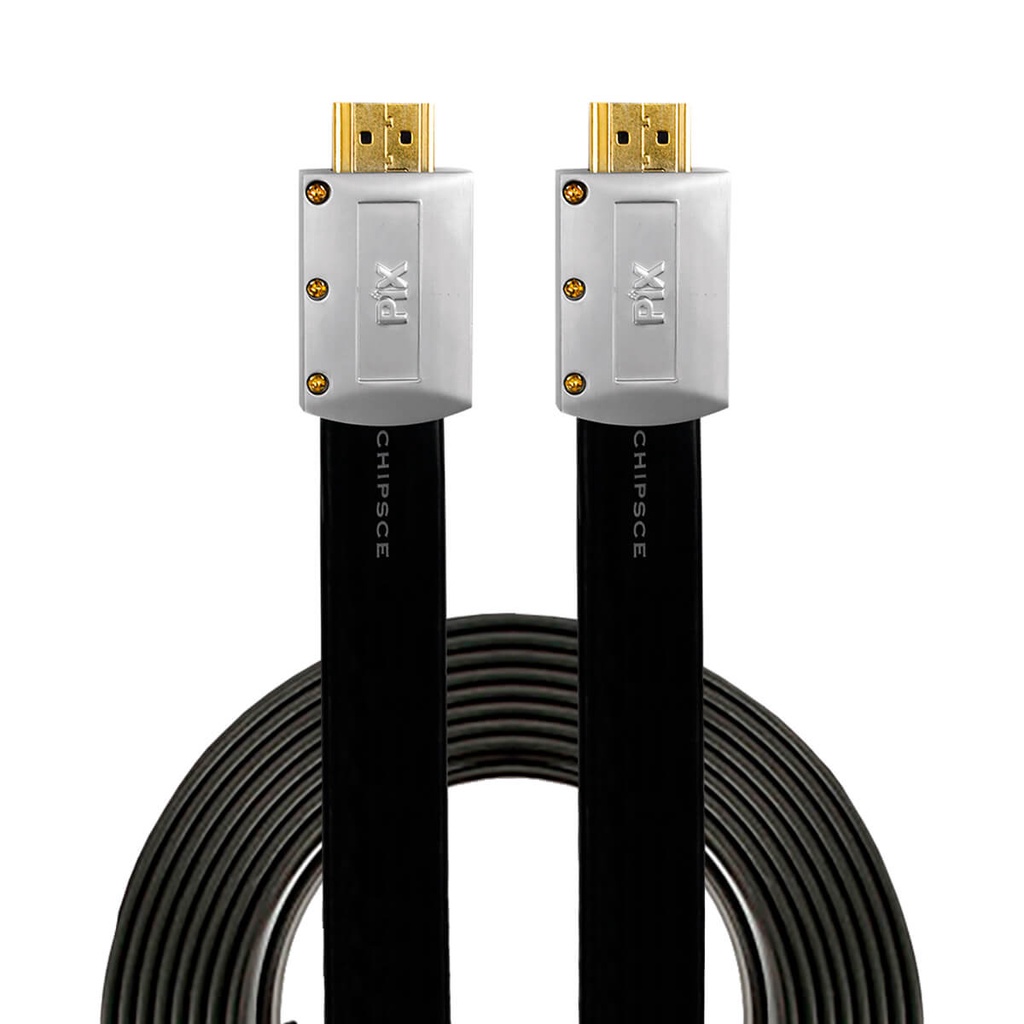 Cabo Flat Hdmi 3 Metros Desmontável 2.0 Ethernet 3m 4k Hd 3d