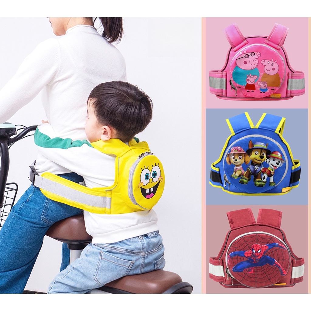 Cinto De Segurança Para Motocicletas Crianças Ajustável