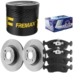 Kit Pastilha Disco Dianteiro Sólido Fiat Argo 1.0 6V 17 a 23
