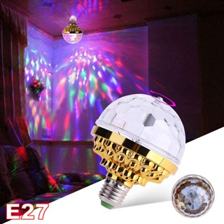 Lâmpada Led Giratória Colorida Globo De Luz Festa
