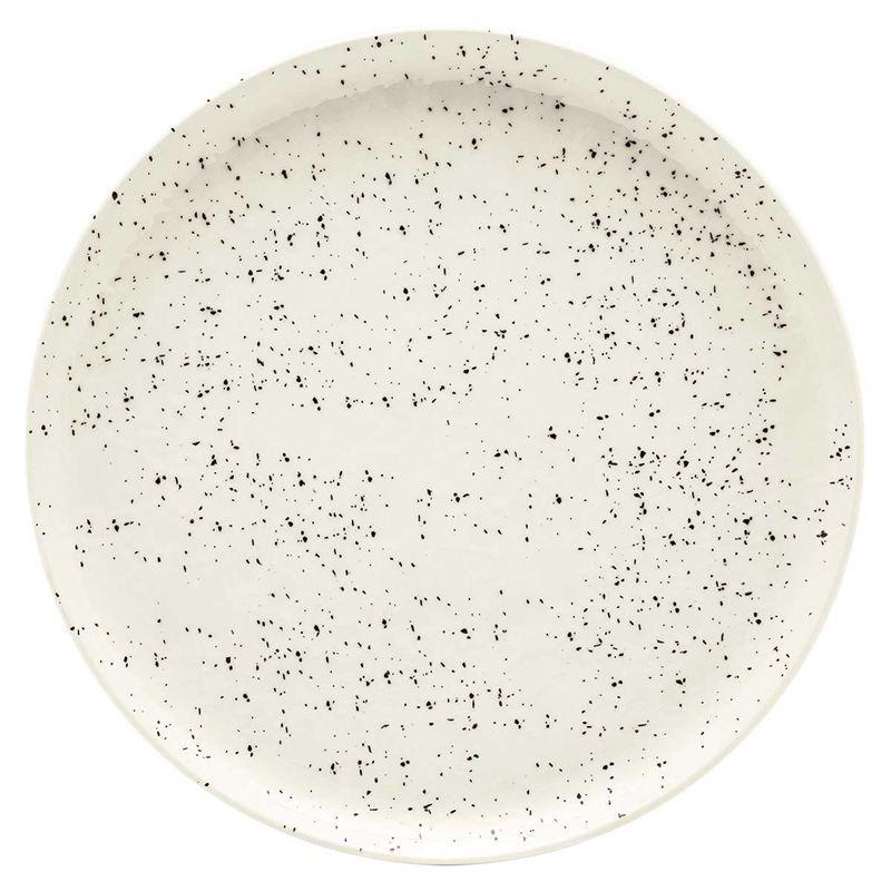 Jogo de 6 Pratos Rasos 26 Cm Oxford Flat Chuvisco em Oferta na Shopee