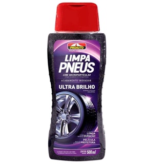 Limpa Pneus Ultra Brilho Micropartículas 500ML Proauto 287 em Oferta na Shopee