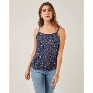 Regata Floral Em Viscose Malwee