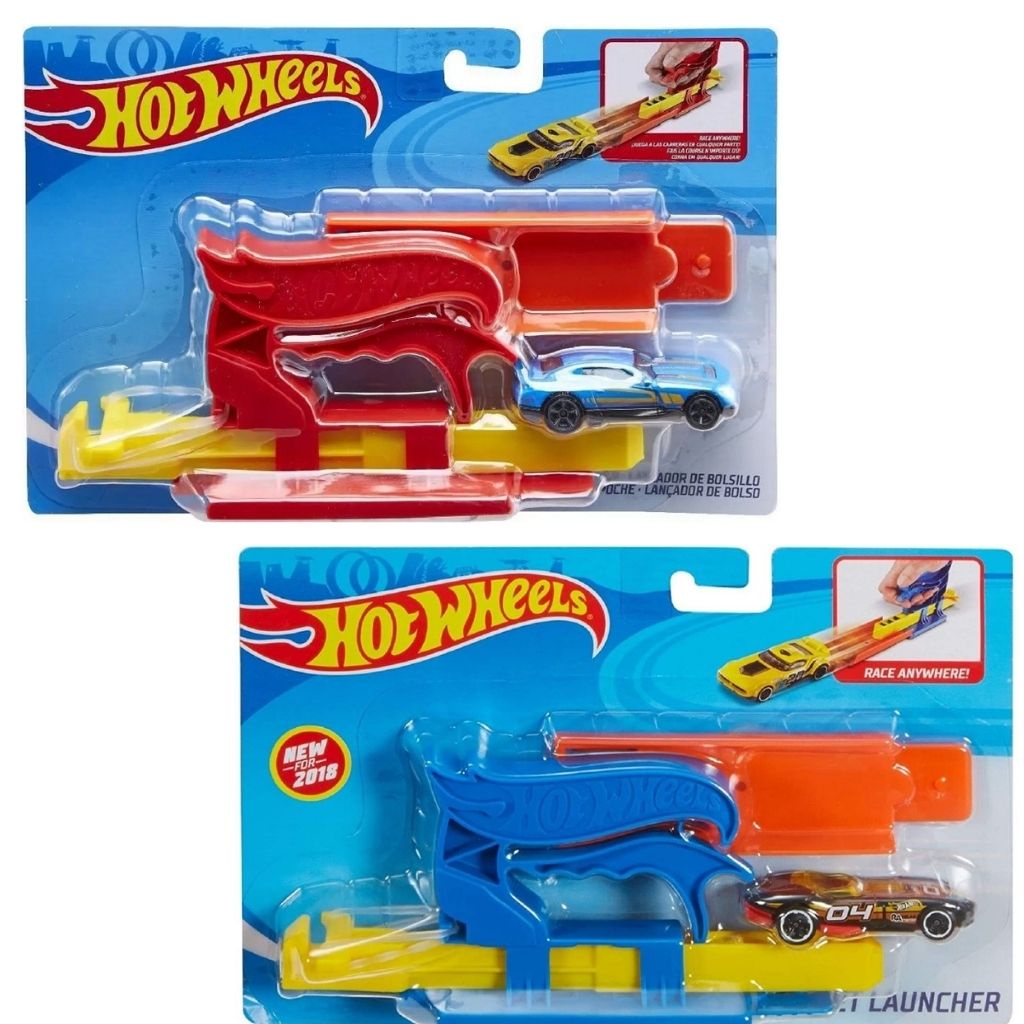 Lançador Básico de Bolso Hot Wheels FVM08 - Mattel