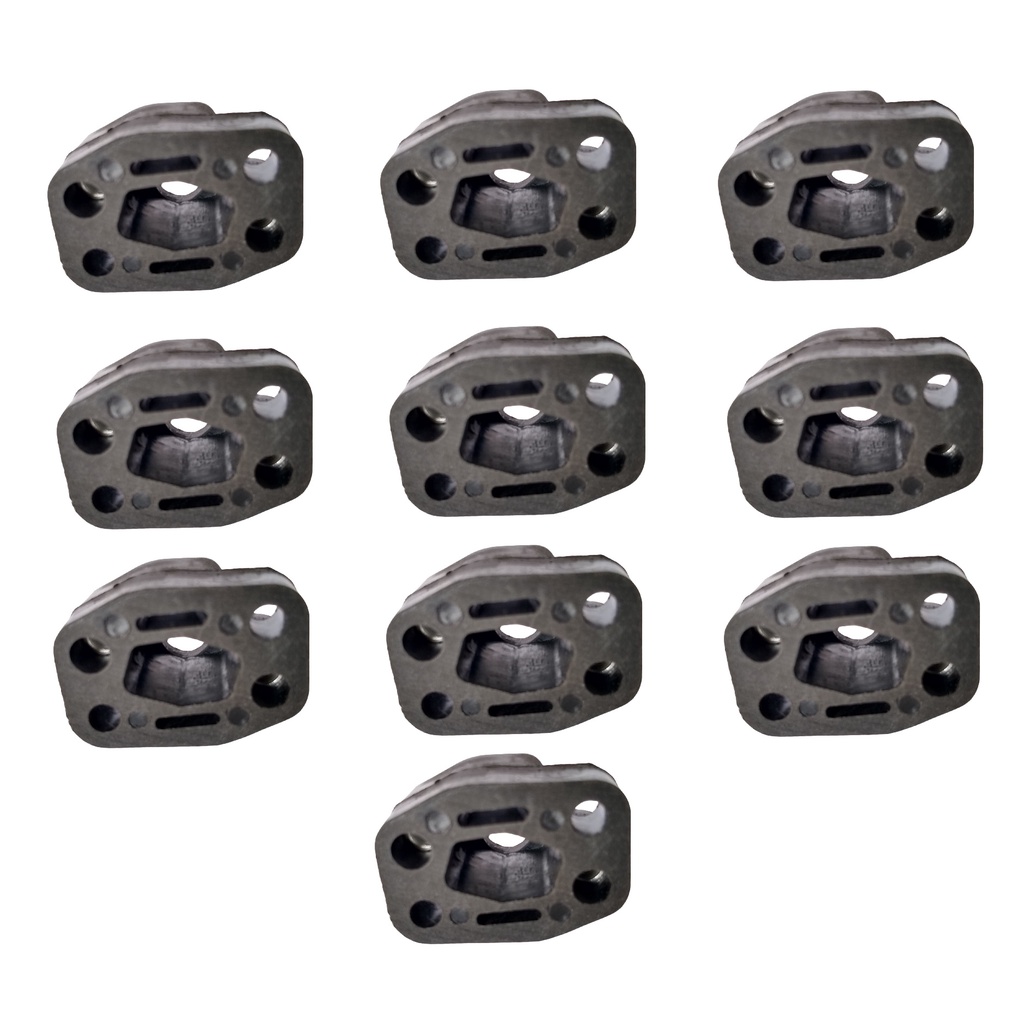 Pact C/ 10 und. - Flange do Carburador Rc-Imp-26-33cc