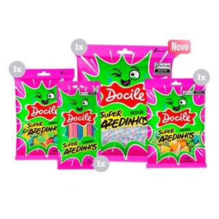 Kit Doces Super Azedinhos Bala Docile