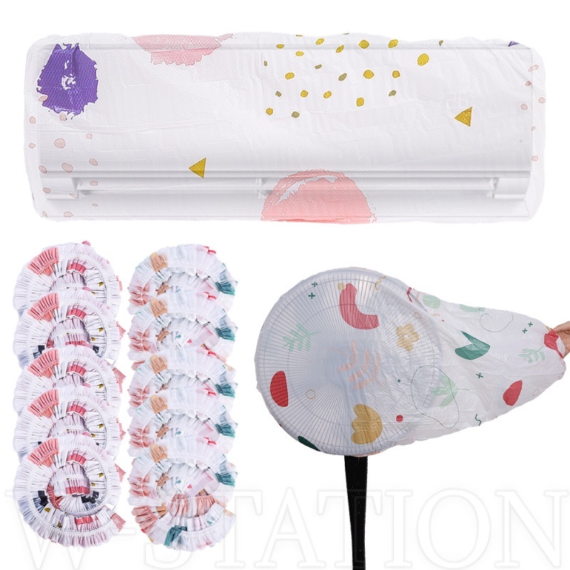 Capa Universal Com Tudo Incluído De Ar Condicionado/De Pó De Ventilador Elétrico À Prova D'água E Anti-Incrustante Espessada De Aparelho Doméstico PEVA