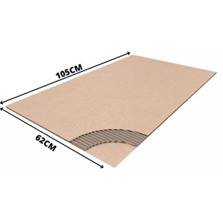 10 Chapas De Papelão 105cm X 62cm Resistente Espessura 3mm em Oferta na Shopee