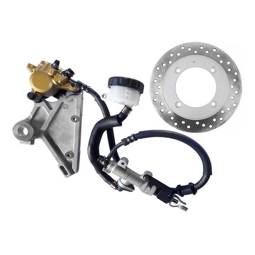 Freio Traseiro Cb 500 Disco Pinça Flexivel Burrinho Pastilha #2