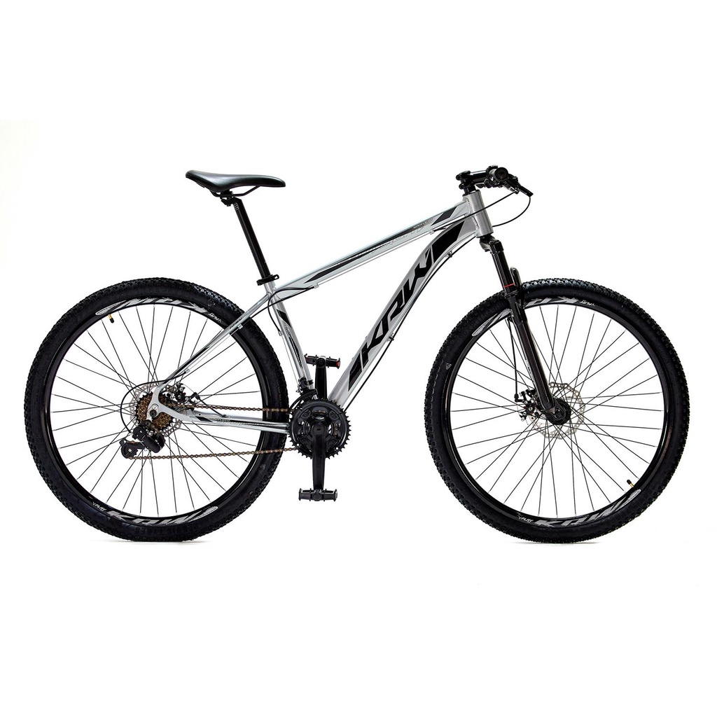 Bicicleta Aro 29 Krw Alumínio 21 Velocidades Marchas Freio a Disco Suspensão dianteira  Mountain  Bike  S3