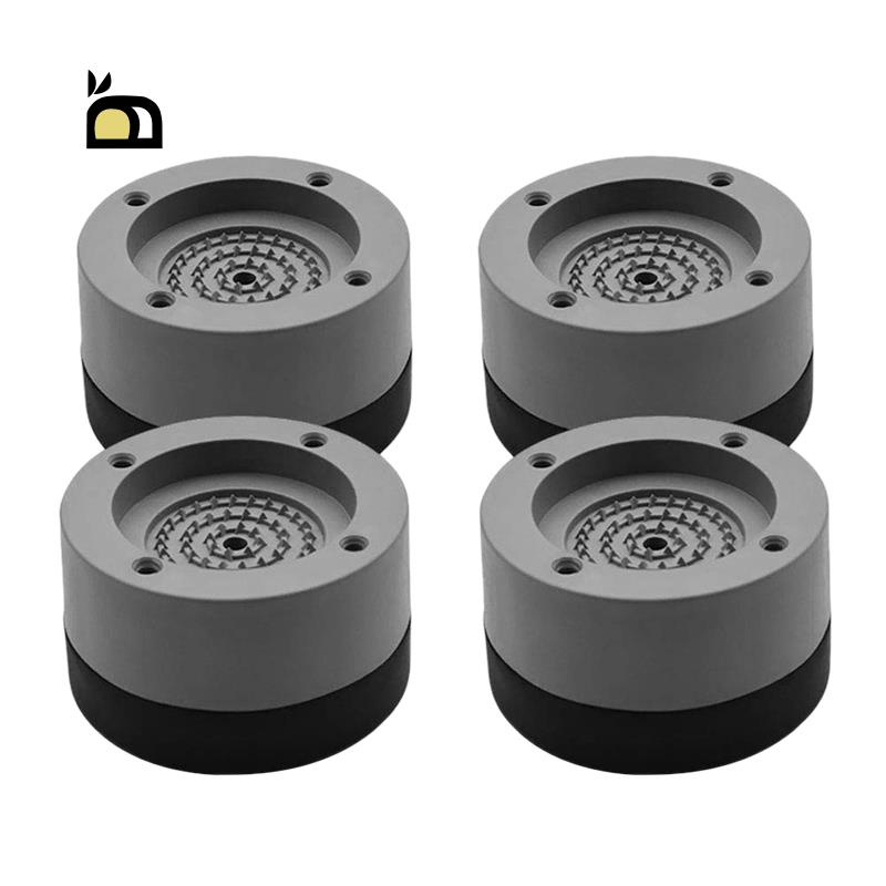 4 PCS Máquina Lavadora De Pés Anti-Vibração Almofada Derrapante De Borracha Para Máquinas De Lavar E Secar