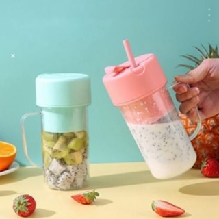 Copo Liquidificador 420ML Portátil 1500mAh USB Recarregável Copo