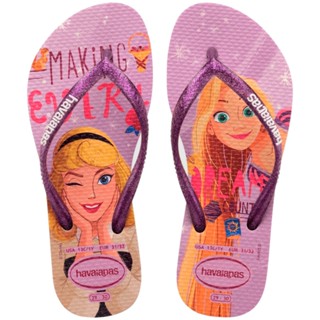 Chinelo Havaianas Infantil Slim Princess Aurora