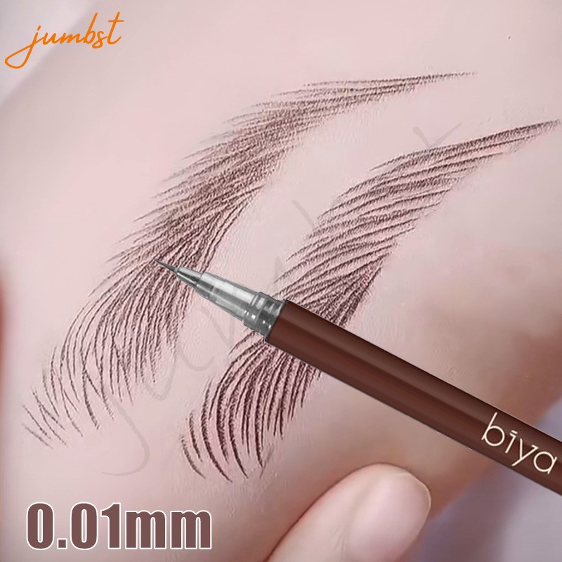 0,01mm Lápis Para Sobrancelhas Ultra Fino À Prova D'água Caneta Líquida D'água Maquiagem Profissional De Longa Duração