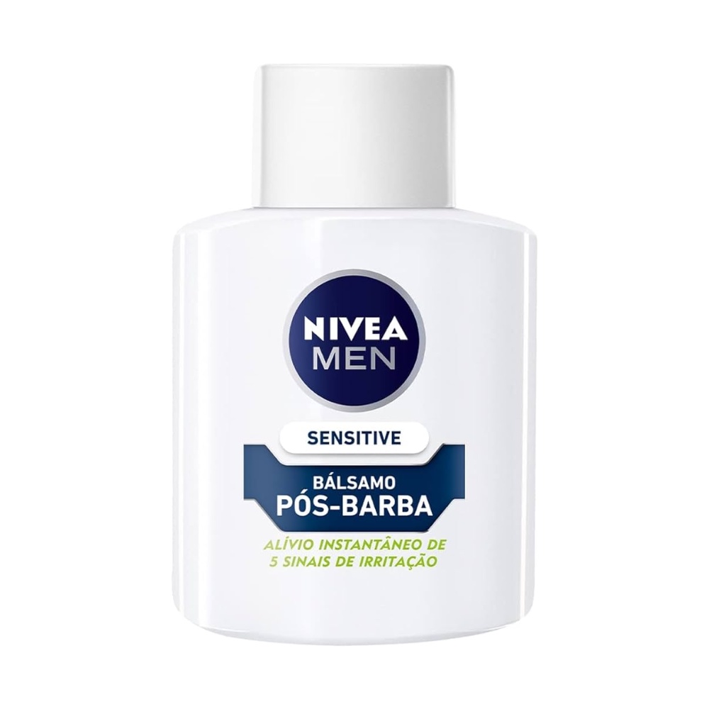 Loção Bálsamo Pós-Barba Nivea Men Sensitive Com 100Ml Loção Bálsamo Pós-Barba Nivea Men Sensitive Com 100Ml