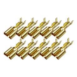 Terminal Encaixe Femea 4,8mm P/ Fios De 1,00mm (kit10)