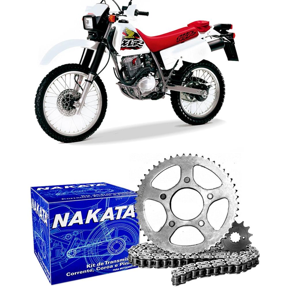 Kit Relação Transmissão Moto Honda Xlr125 97 A 2002 Nakata em Oferta na Shopee