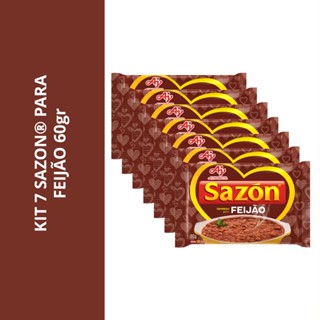 Kit 7 Sazon Para Feijao 60Gr