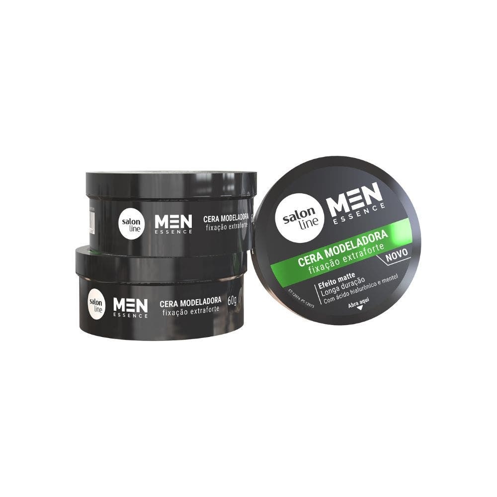 Cera Modeladora Salon Line Men Essence Fixacao Extraforte 60gr - Beauty