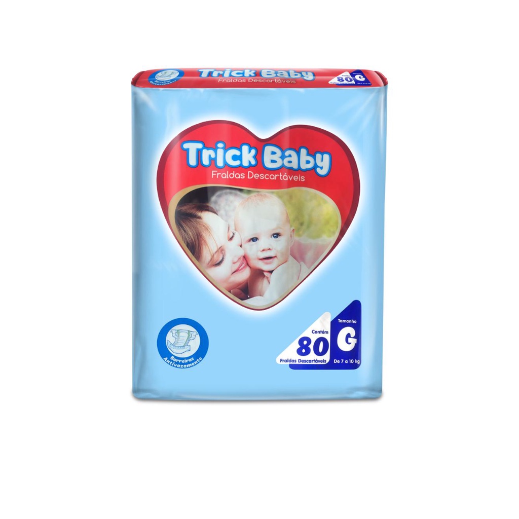 Fralda Descartável - Trick Baby Todos os tamanhos em Oferta na Shopee