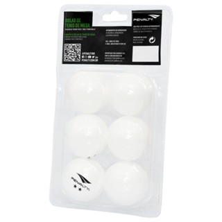 Kit 6 Bolas De Tenis De Mesa Penalty