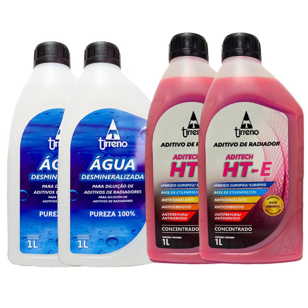 Kit Aditivo Radiador Concentrado HT-E Homologado