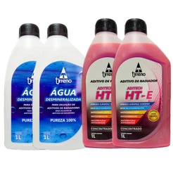 Kit Aditivo Radiador Concentrado HT-E Homologado