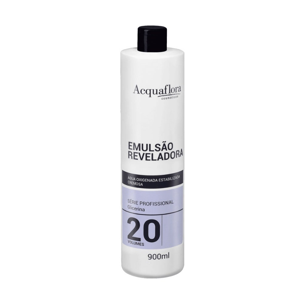 Água Oxigenada Acquaflora 20 Volumes 900ml em Oferta na Shopee