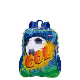 Mochila Grande Sestini 21M Futebol Colorido