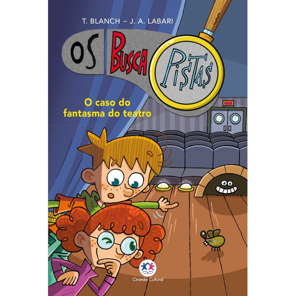 Livro Os Buscapistas - O caso do fantasma do teatro - Livro 8