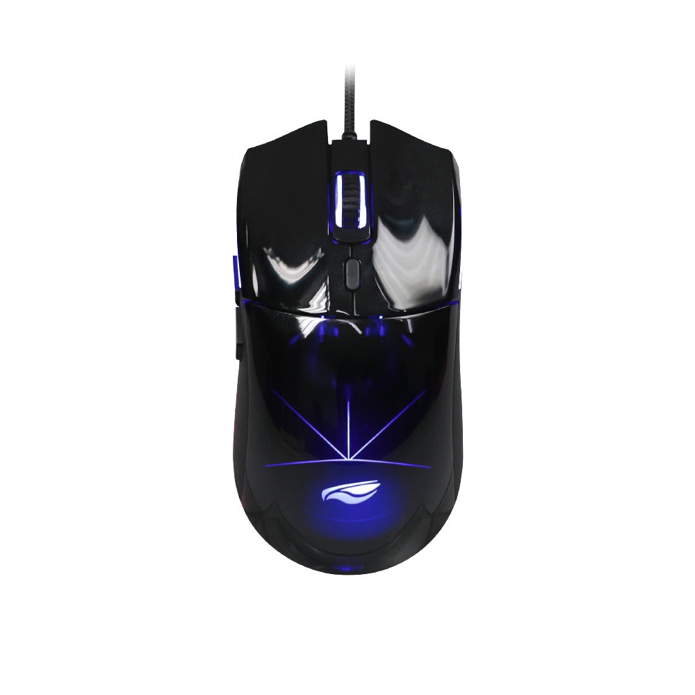 Mouse USB Gamer C3Tech Prism 6400 dpi 6 Botões com Iluminação LED MG-340BK