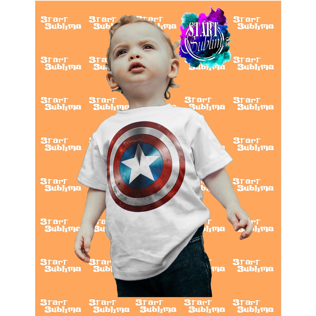 Camiseta Marvel Super Heroes Capitão América Séries Animes