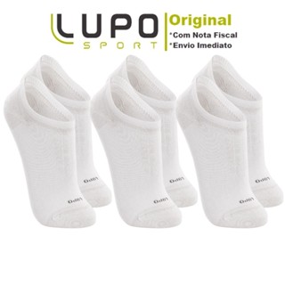 Kit 3 Pares Meia LUPO Soquete Sapatilha Invisível Original