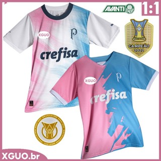 Team Shirt 2023 Palmeiras October Pink/November Blue Football Sweatshirt