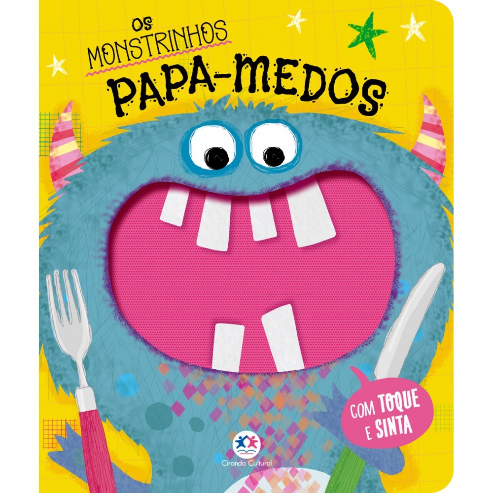 Livro Toque e sinta Os monstrinhos papa-medos - Books & Magazines