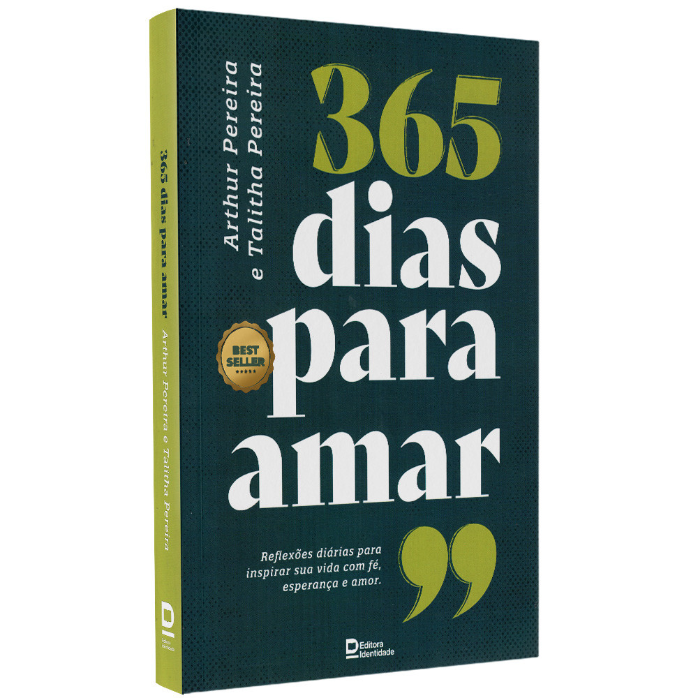 Devocional 365 Dias Para Amar | Arthur E Talitha Pereira em Oferta na Shopee