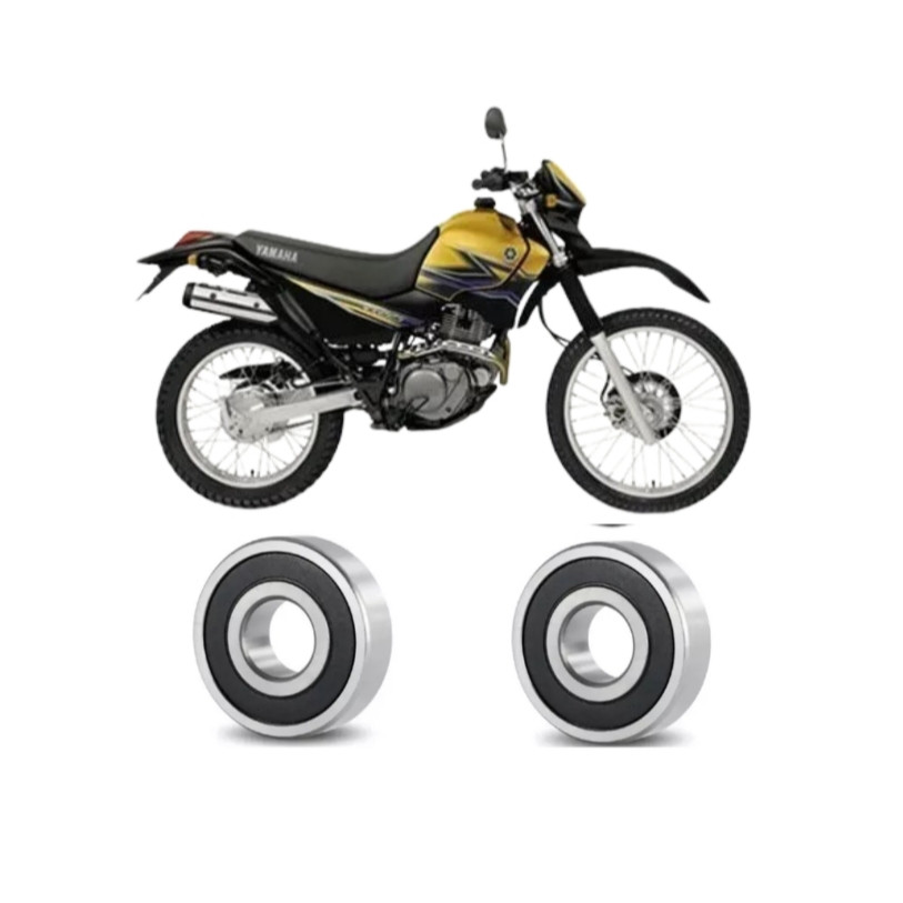 KIT ROLAMENTO RODA DIANTEIRA YAMAHA XT 225