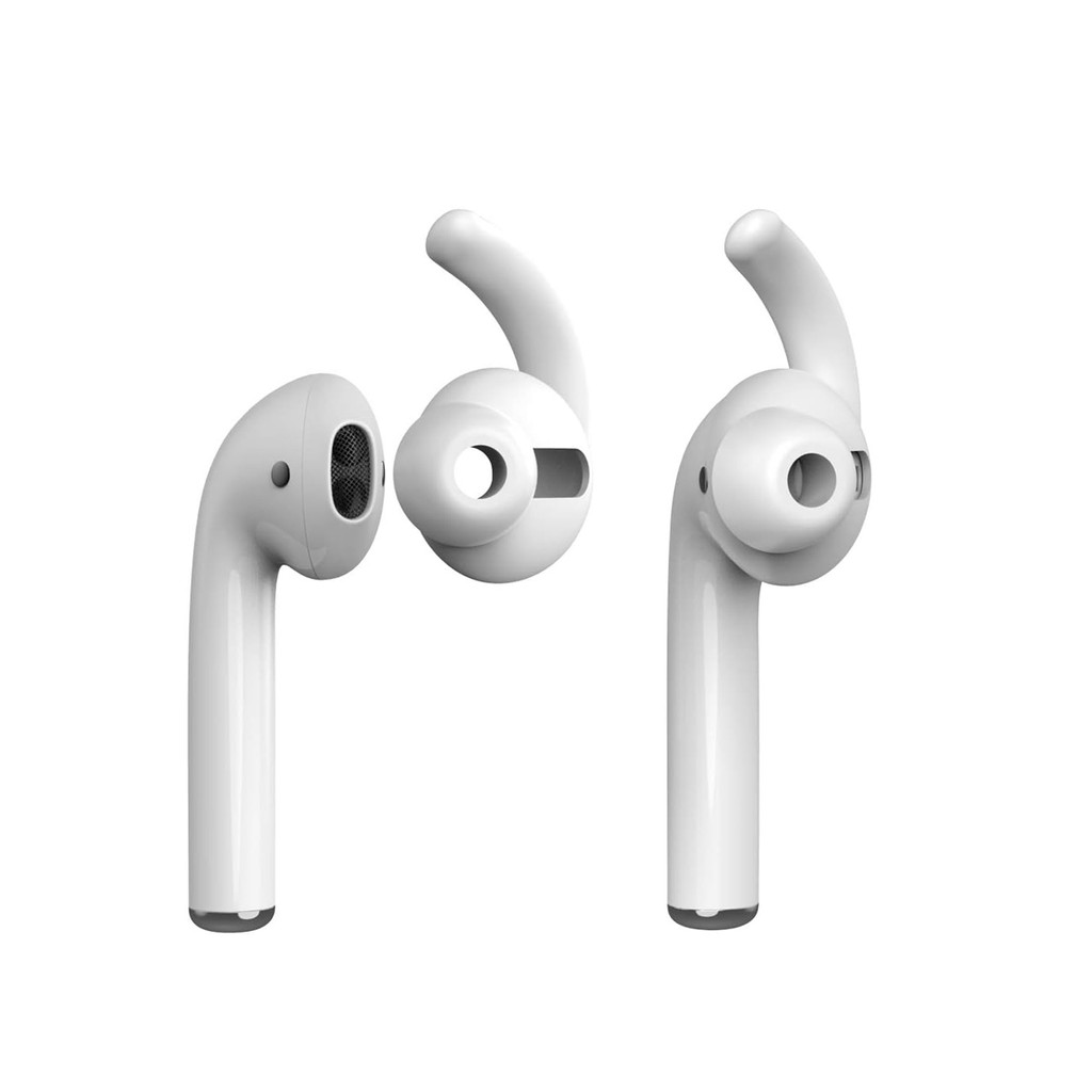 Ponteira de Silicone Adaptador Conforto Compativel Airpods Borrachinha Anti Queda e Conforto Ponta