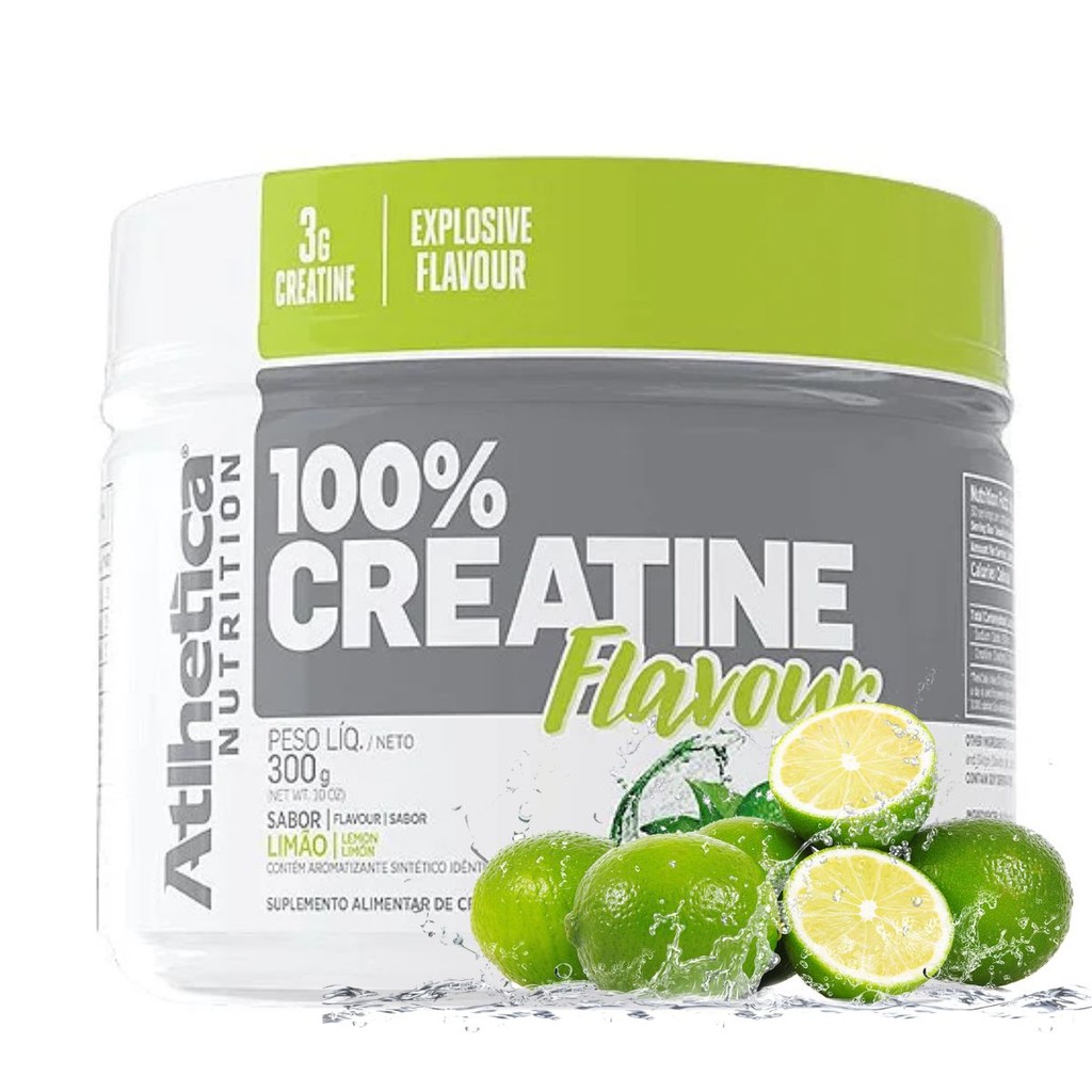 100% Creatine Flavour - 300g Atlhetica Nutrition