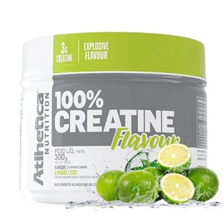 100% Creatine Flavour - 300g Atlhetica Nutrition em Oferta na Shopee