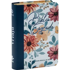 Bíblia Sagrada NAA | Edição de Bolso | Capa Semiflexível Flores 3