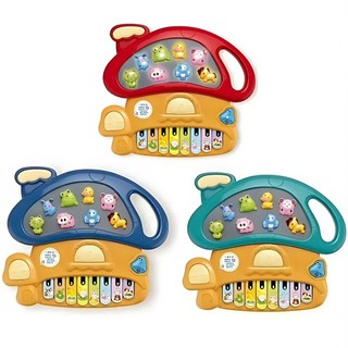 Piano Musical Interativo Cogumelo Infantil Sortido Castela em Oferta na Shopee
