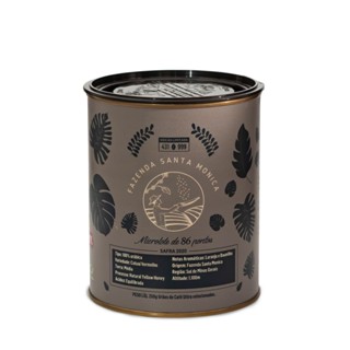 Café Gourmet Microlote 86 Pontos em Grão 250g - Santa Monica