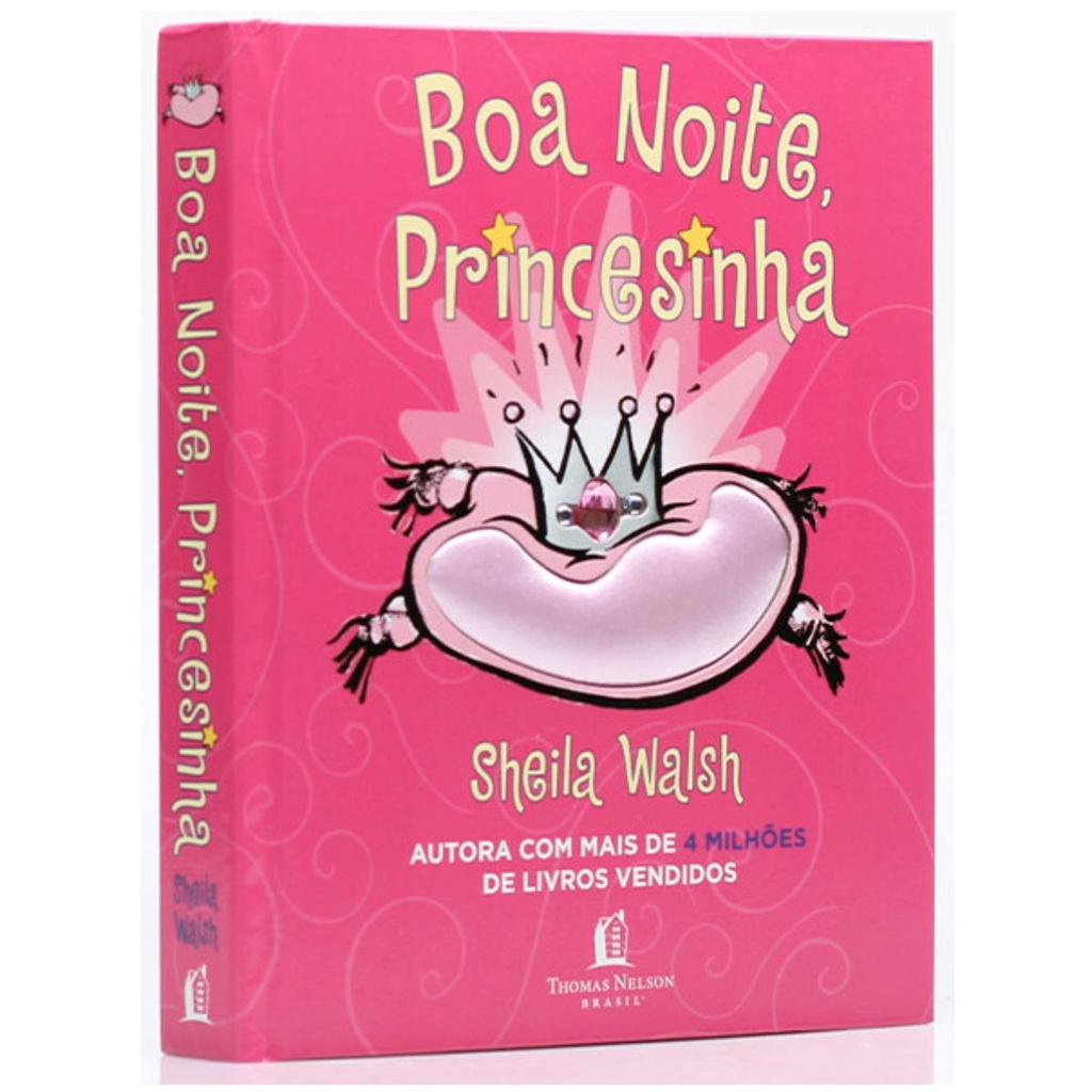 Livro Boa noite Princesinha | Histórias bíblicas devocionais e orações para filhas do Rei