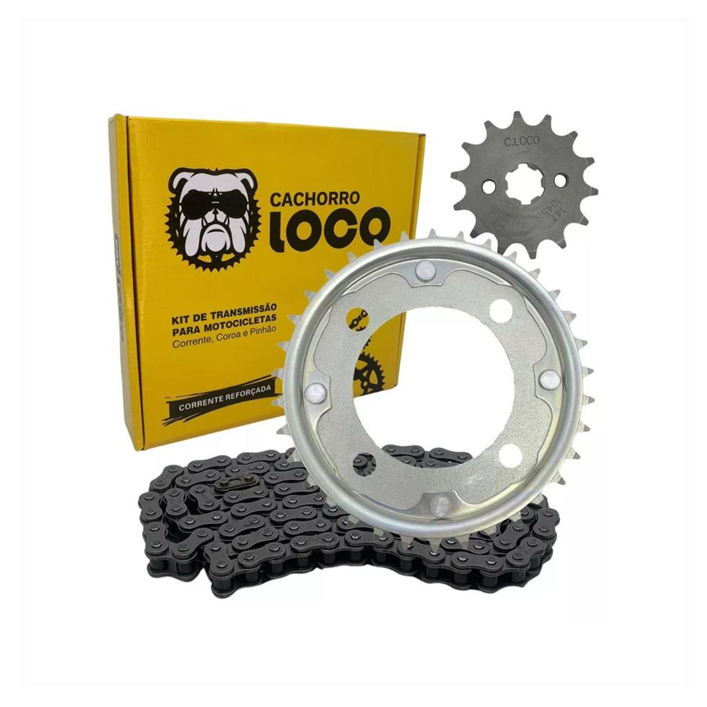 Kit Relacao Moto Honda Pop110i 2016 a 2017 428Hx104L-34t 14t em Oferta na Shopee