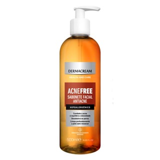 Sabonete Facial Dermacream Acnefree 500ml